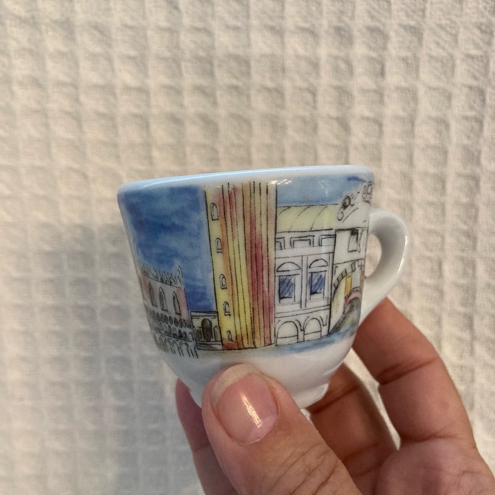 Demitasse/Espresso Cups Made In Italy Set Of 6 - Picture 13 of 15